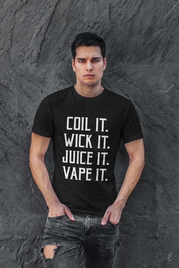 Coil COIL IT. WICK IT. JUICE IT. VAPE IT. || Negra