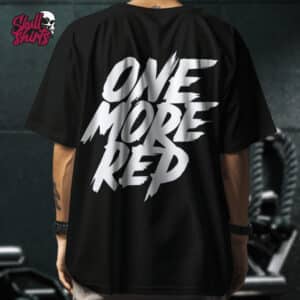 Playera Oversize para GYM "One More Rep" || GYM