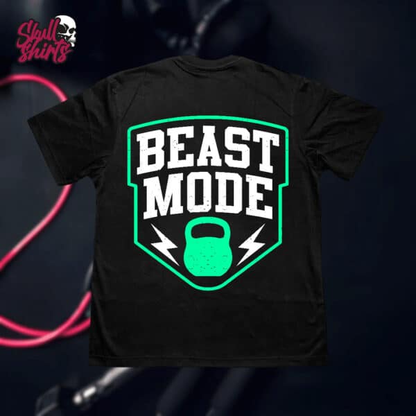 Playera Oversize para GYM "Beast Mood" || GYM