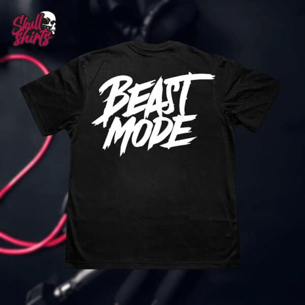 Playera Oversize para GYM "Beast Mode" || GYM