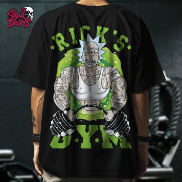 20250115_161335_0021 Playera Oversize para GYM "Rick’s Gym" || GYM