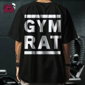 Playera Oversize para GYM "Gym Rat" || GYM