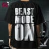 Playera Oversize para GYM "BEAST MODE ON" || GYM