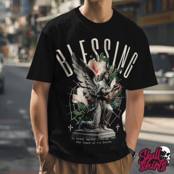 Playera Oversize "Blessing" Casual