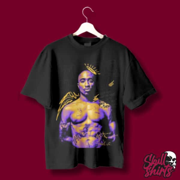 Playera Oversize "Tupac" Streetwear