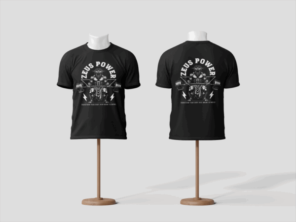 Playera "ZEUS POWER" GYM