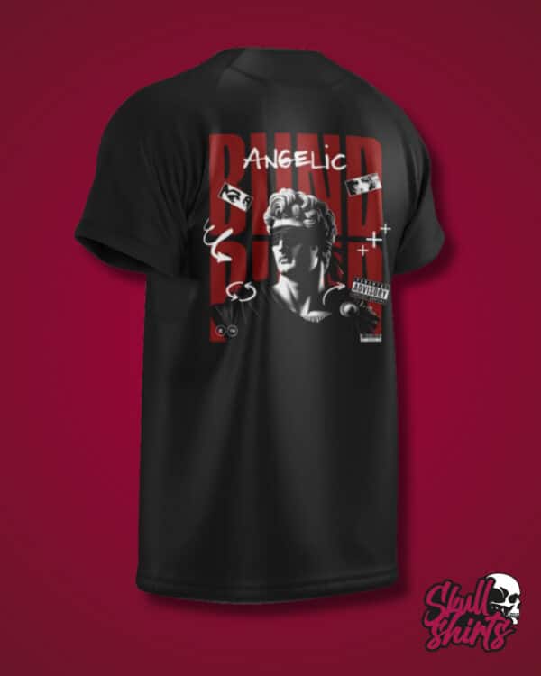 Playera Casual "ANGELIC BLIND"