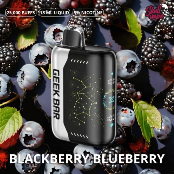 GEEK BAR 25K (3) Blackberry Blueberry - GEEK BAR PULSE X