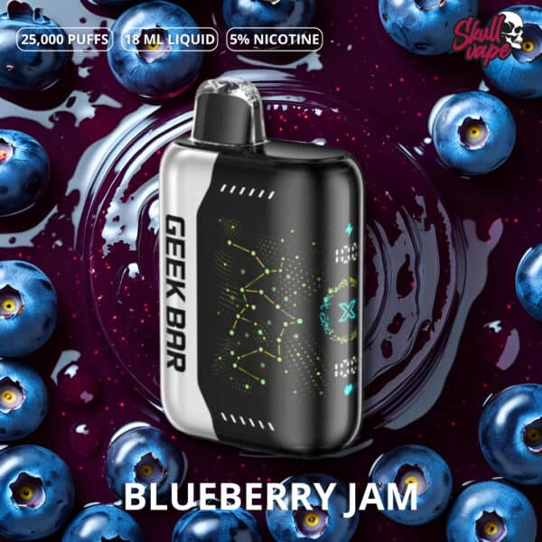 GEEK BAR 25K - BLUEBERRY JAM Blueberry Jam - GEEK BAR PULSE X