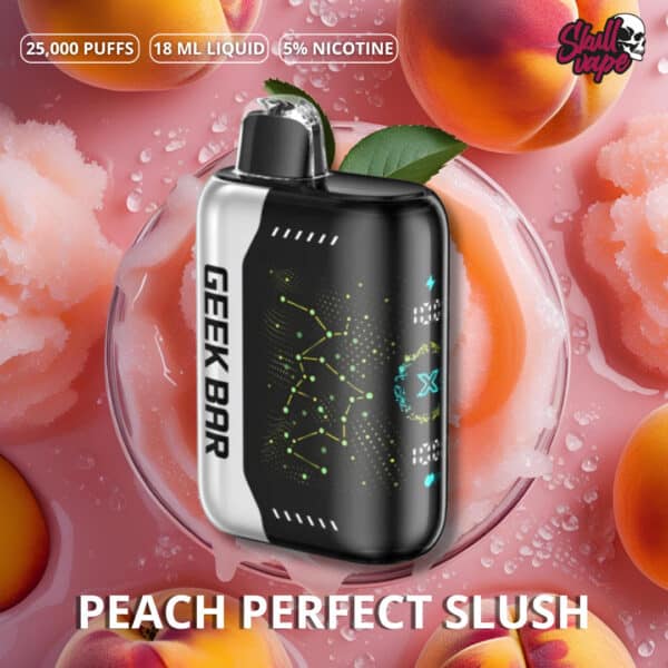GEEK BAR 25K - Peach Perfect Slush Peach Perfect Slush - GEEK BAR PULSE X