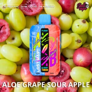 Aloe Grape Sour Apple - Lost Mary Mixer