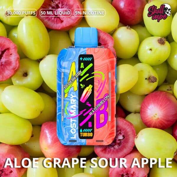 Aloe Grape Sour Apple - Lost Mary Mixer