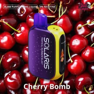 Solaris 25000 Puffs (2) Cherry Bomb - Solaris 25000