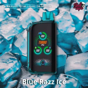 Blue Razz Ice - Waka Burst 36,000 Hits