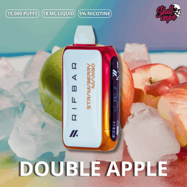 RIFBAR 15K (2) Double Apple - Rifbar