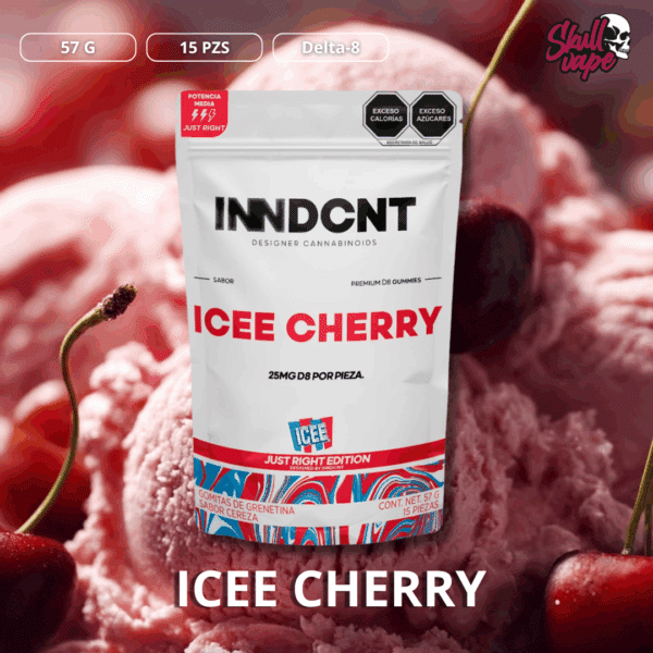 INNDCNT Icee Cherry Just Right Edition 15 piezas