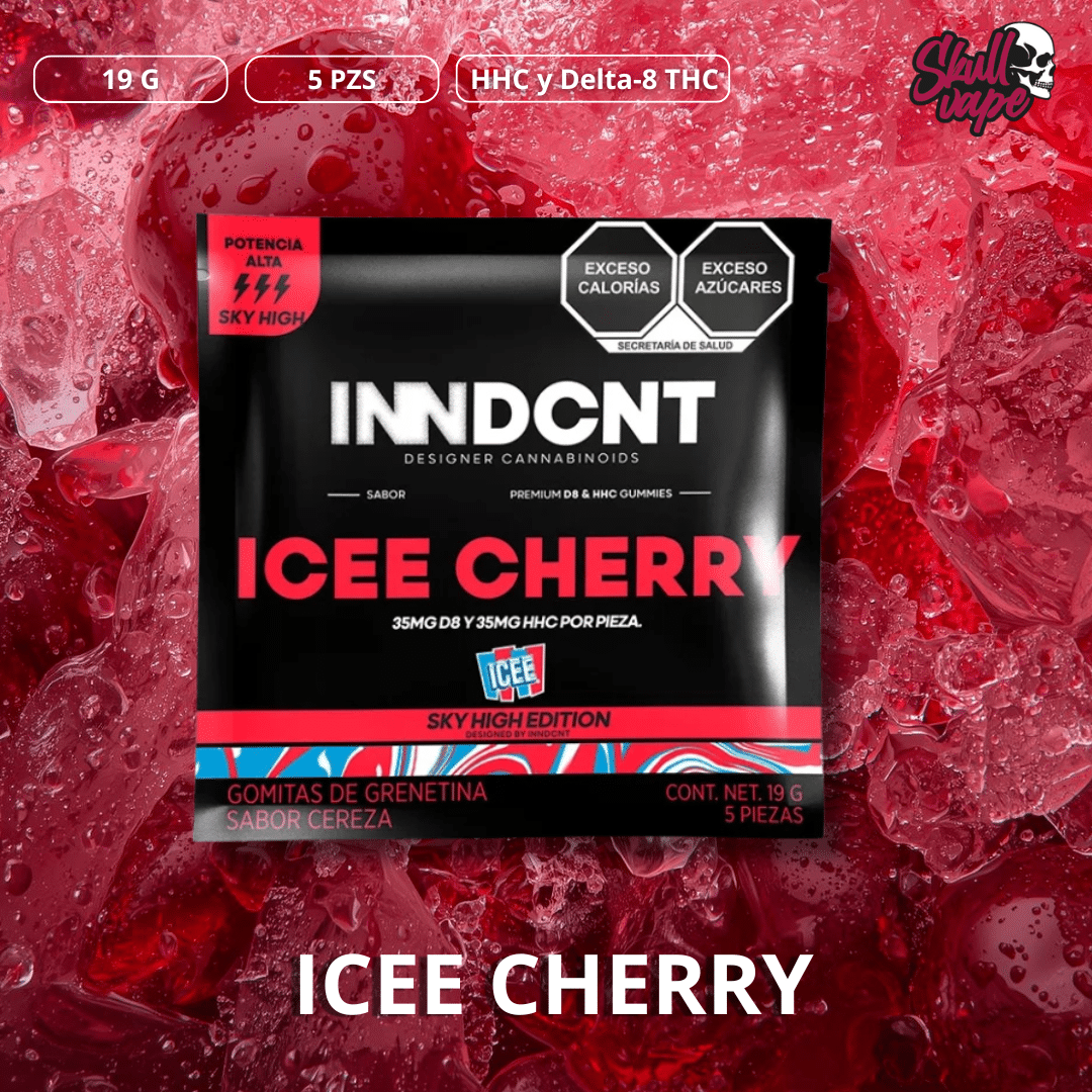 INNDCNT Icee Cherry Sky High Edition 5 piezas