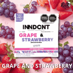 INNDCNT Grape & Strawberry Just Right Edition 5 piezas