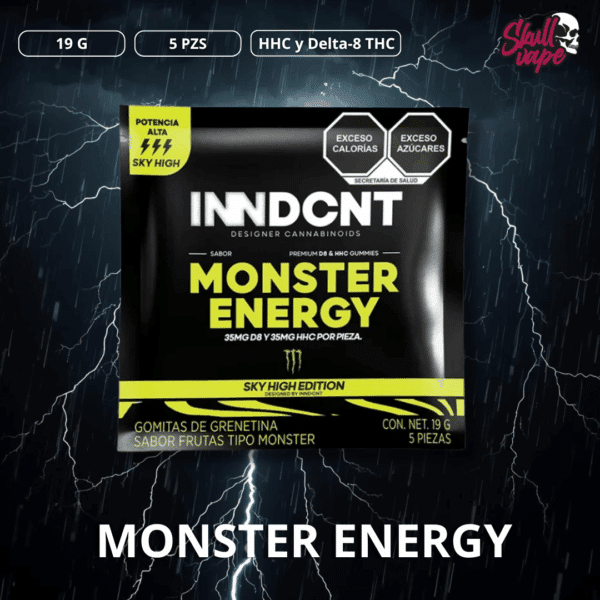 INNDCNT Monster Energy Sky High Edition 5 piezas