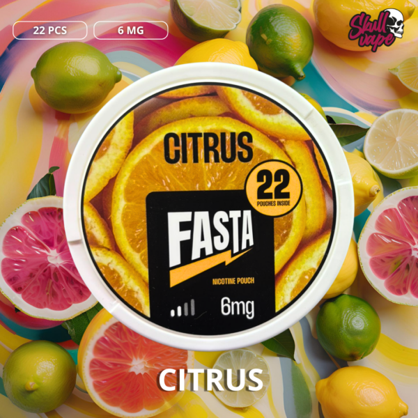 22 Pouches Fasta Citrus