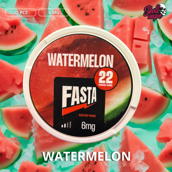 22 Pouches Fasta Watermelon