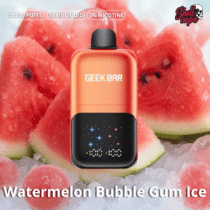 Geek Bar Ice Prince 50K (1) Watermelon Bubble Gum Ice - Geek Bar Ice Prince 50K