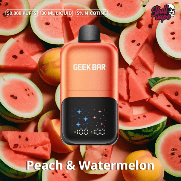 Peach & Watermelon  - Geek Bar Ice Prince 50K