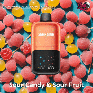 Sour Candy & Sour Fruit - Geek Bar Ice Prince 50K
