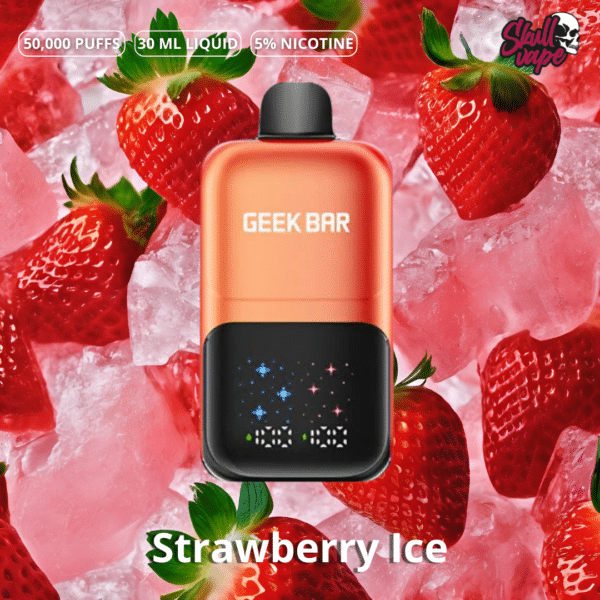 Strawberry Ice  - Geek Bar Ice Prince 50K