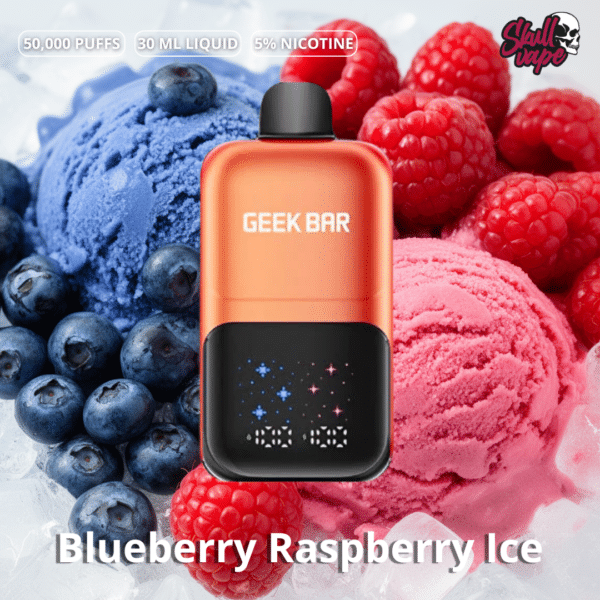 Blueberry Raspberry Ice  - Geek Bar Ice Prince 50K