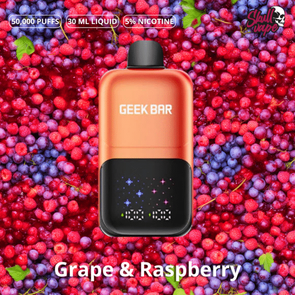 Grape & Raspberry  - Geek Bar Ice Prince 50K