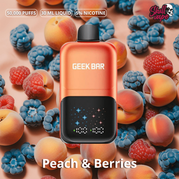 Peach & Berries  - Geek Bar Ice Prince 50K