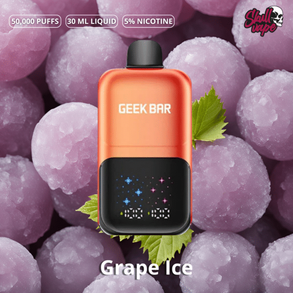 Geek Bar Ice Prince 50K (6) Grape Ice - Geek Bar Ice Prince 50K