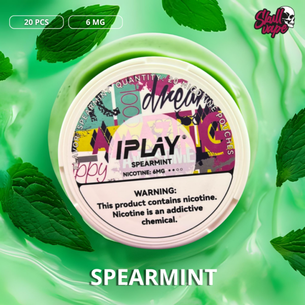 20 Pouches Iplay Spearmint