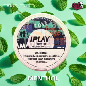 20 Pouches Iplay Menthol