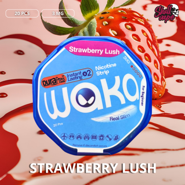20 Pouches Waka Strawberry Lush