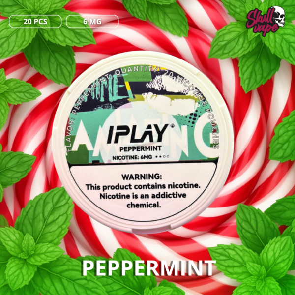 20 Pouches Iplay Peppermint
