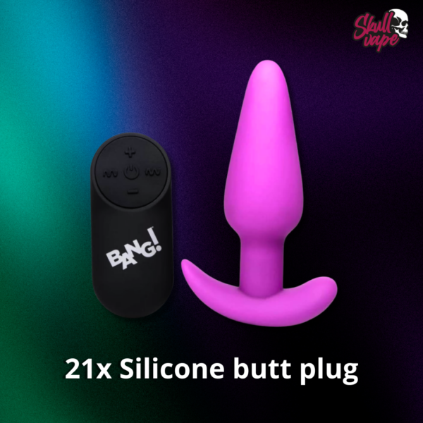 21x Silicone butt plug