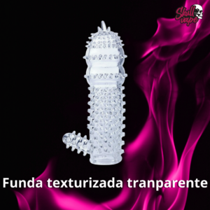 Skull x Sensora (48) Funda texturizada tranparente