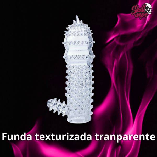 Skull x Sensora (48) Funda texturizada tranparente