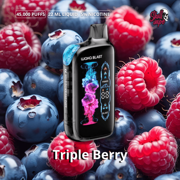 Triple Berry Waka Blast - 45,000 hits + Ice Mix