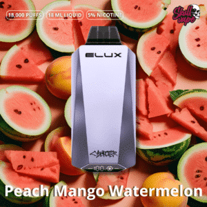 Elux Cyberover 18000 Puffs (2) Peach Mango Watermelon - Elux