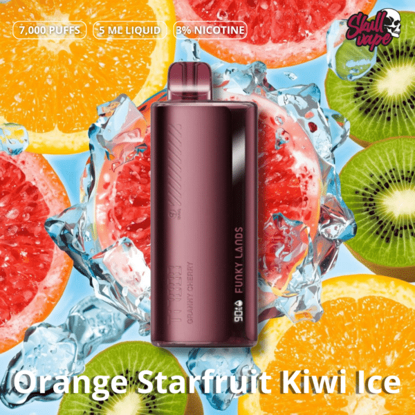 Orange Starfruit Kiwi Ice-Funky Republic Ti7000