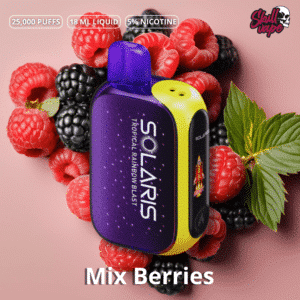 Solaris 25000 Puffs (4) Mix Berries - - Solaris 25000