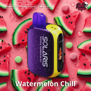 Solaris 25000 Puffs (7) Watermelon Chill - Solaris 25000