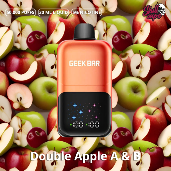 Geek Bar Ice Prince 50K (2) Double Apple A & B - Geek Bar Ice Prince 50K