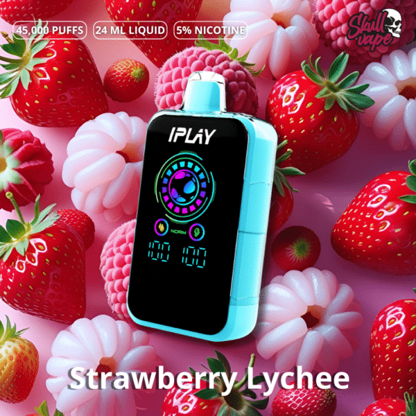 Strawberry Lychee  - Iplay Burst 45 mil