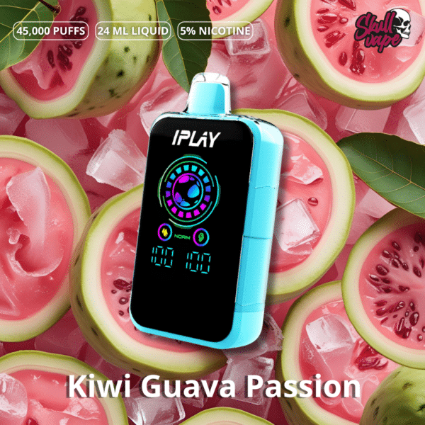 Kiwi Guava Passion  - Iplay Burst 45 mil