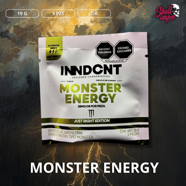 INNDCNT Monster Energy Just Right Edition 5 piezas