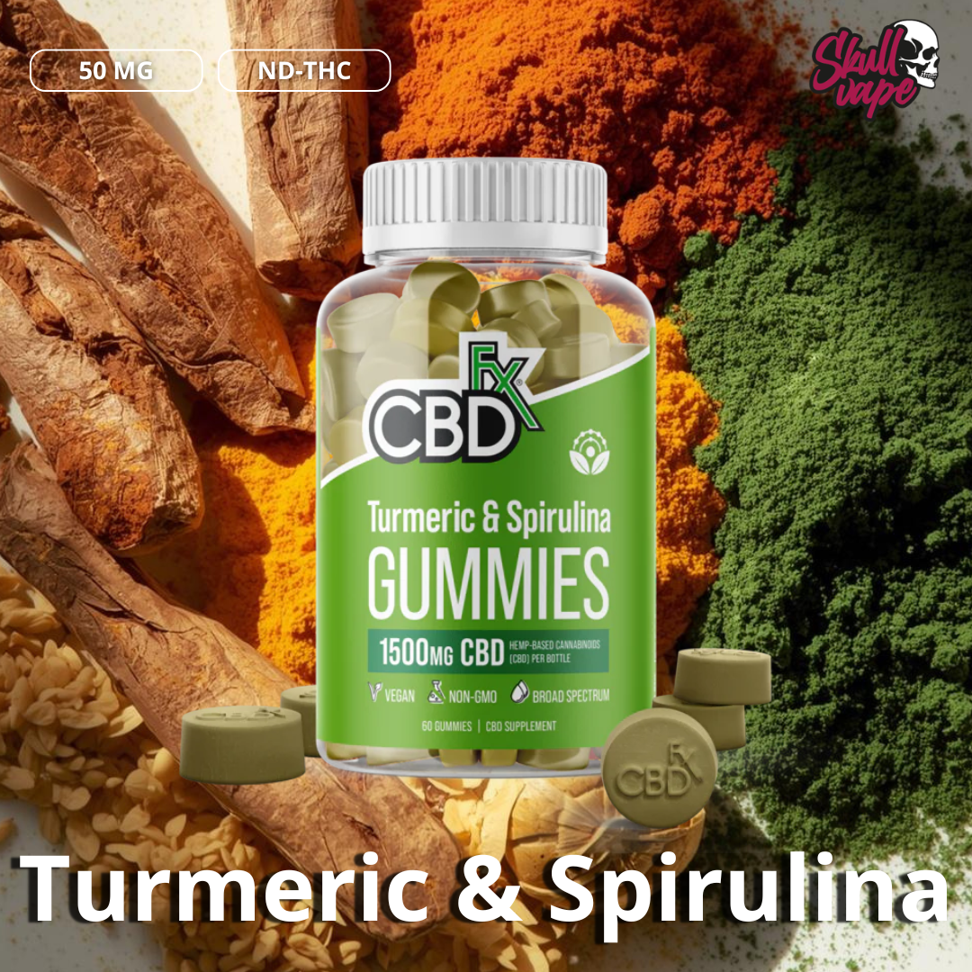 Tumeric &amp; Spirulina - CBD Fx
